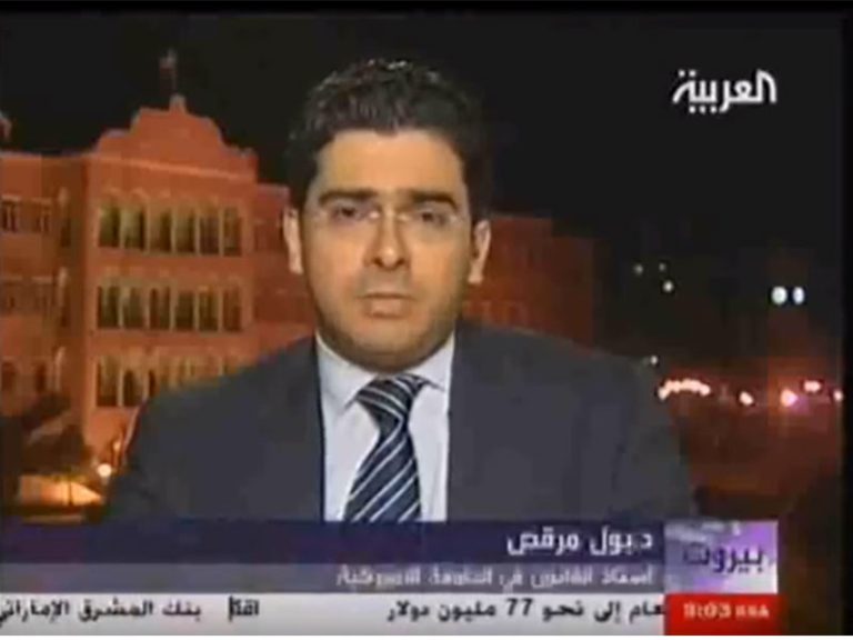 Dr. Paul Morcos – Al Arabiya – قضية زهير الصّديق – نشرة الأخبار