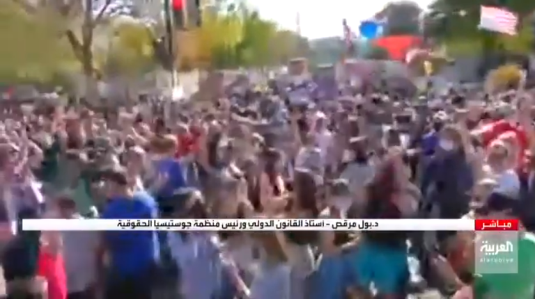 قناة العربية أستاذ القانون الدولي بول مرقص  قبول المحكمة العليا إجراء مراجعة قانونية للانتخابات الأم