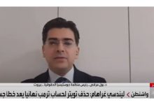 صورة قناة العربية – رئيس منظمة جوستيسيا الحقوقية بول مرقص – وغيابه لا يؤثر على شرعية انتقال السلطة.