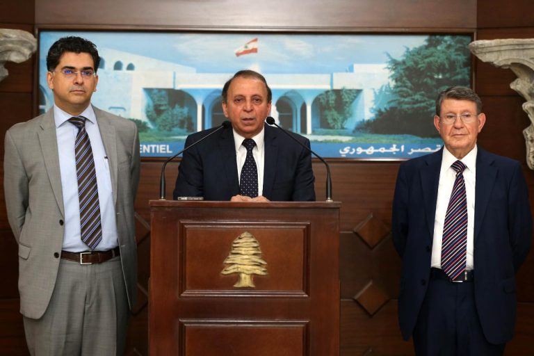 استقبل الرئيس عون وزير المهجرين عصام شرف الدين، وعضوي لجنة دعم الاقتصاد الوطني الدكتور بول مرقص والسيد حكمت نويهض
