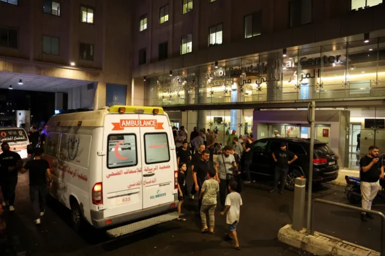 (18/09/2024)لبنان يعيش طوارئ صحية عقب تفجيرات الأجهزة اللاسلكية